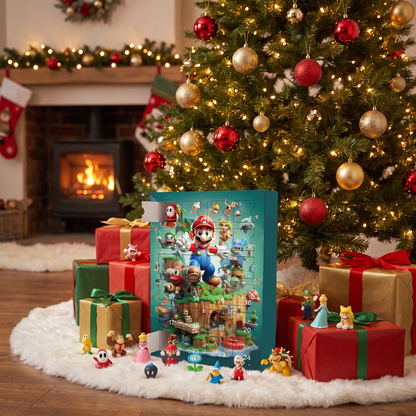 Mario Advent Calendar - Under Christmas Tree Lifestyle